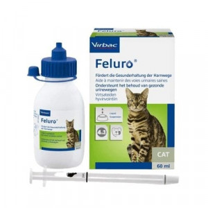 VIRBAC FELURO papildbarība kaķiem Urīnceļu veselība 60ml